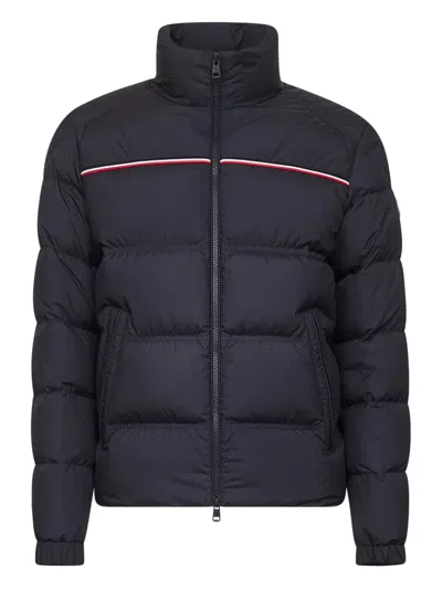 Moncler Bouvaque Stand-collar Puffer Jacket In Blue