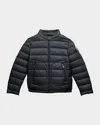 Moncler Boy's Acorus Puffer Down Jacket In Black