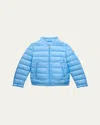 Moncler Boy's Acorus Puffer Down Jacket In Blue