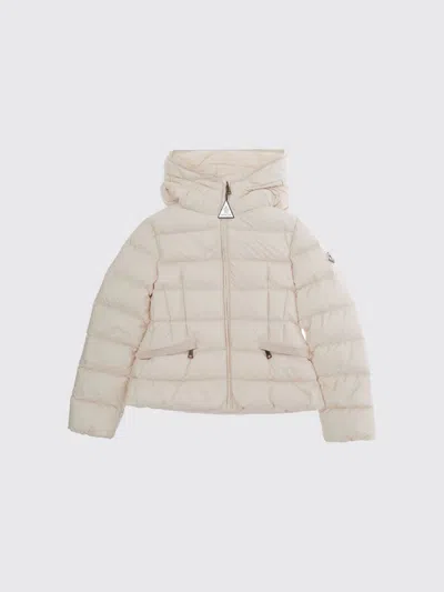 Moncler Kids'  Boy's Avoce Quilted Nylon Down Jacket With Hood In Neutral