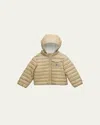 Moncler Boy's Baigal Hooded Puffer Jacket In Beige
