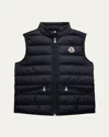 Moncler Gui Vest In Navy Blue