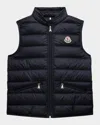 Moncler Gui Vest In Navy Blue