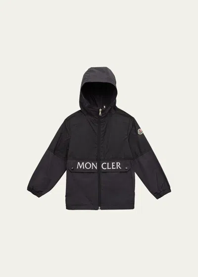 Moncler Kids' Boy's Joly Track Jacket In Black