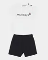 Moncler Boys' Tee & Shorts Set - Baby, Little Kid, Little Kid In White