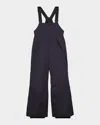 Moncler Boy's Ski Bib Pants In Blue