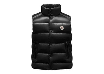 Pre-owned Moncler Boy's Tib Kid's Vest In Black