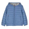 Moncler Boys Ashlin Padded Jacket In Blue