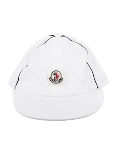 Pre-owned Moncler Babies' Boys' Baseball Cap W/tags In White