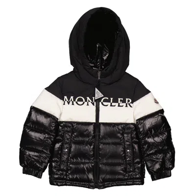 Moncler Boys Black Laotari Down Puffer Jacket