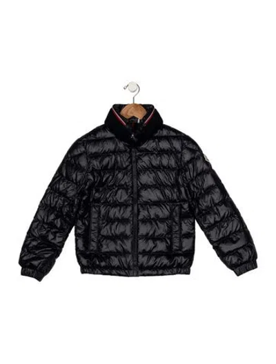 Pre-owned Moncler Kids' Boys Blue Outerwear Jacket