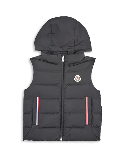 Moncler Boys' Buang Down Puffer Vest - Baby, Little Kid In Gray