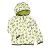 Moncler Boys Carama Crab Print Hooded Jacket In Green