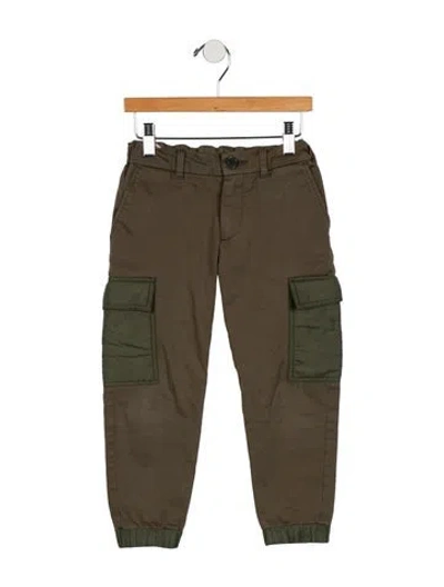 Pre-owned Moncler Babies' Boys' Cargo Pants In Green
