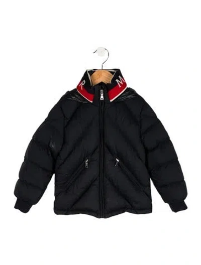Pre-owned Moncler Babies' Boys' Coat In Black