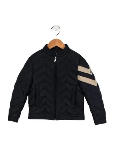 Pre-owned Moncler Babies' Boys' Coat In Blue