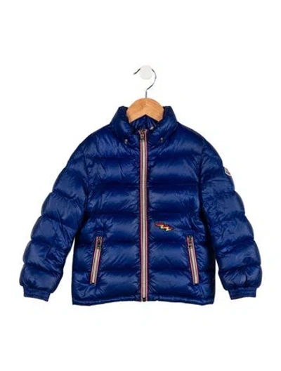 Pre-owned Moncler Babies' Boys' Coat In Blue