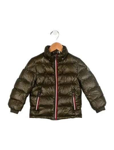 Pre-owned Moncler Babies' Boys' Coat In Green