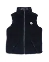 Moncler Colbricon Reversible Vest In Navy