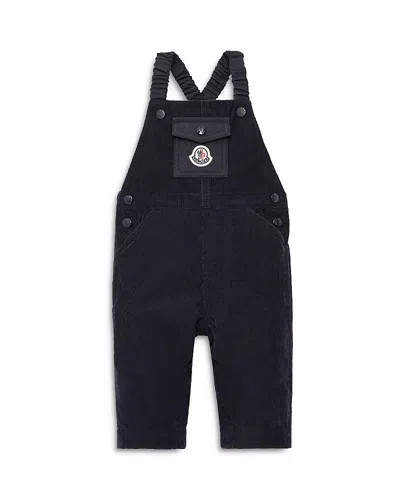 Moncler Boys' Corduroy Mixed Media Overalls - Baby In Blue