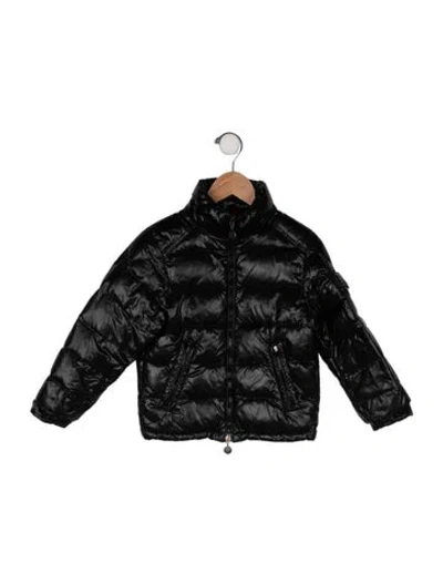 Pre-owned Moncler Babies' Boys Down Jacket In Black