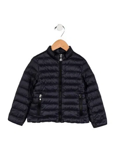Pre-owned Moncler Babies' Boys' Down Puffer Jacket In Blue