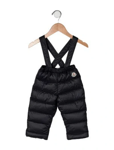 Pre-owned Moncler Babies' Boys' Down Snowsuit In Blue