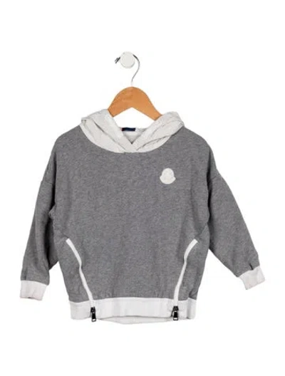 Pre-owned Moncler Babies' Boys' Hoodie In Gray