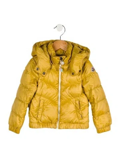 Pre-owned Moncler Babies' Boys' Jacket In Yellow