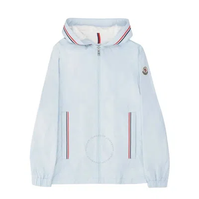 Moncler Boys Logo Patch Hooded Jacket