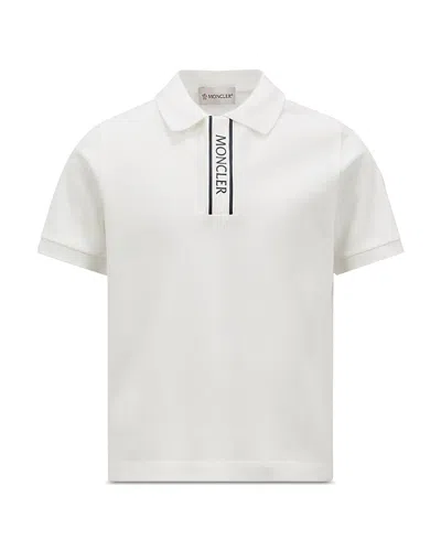 MONCLER BOYS' LOGO-TRIMMED COTTON PIQUET POLO SHIRT - BIG KID