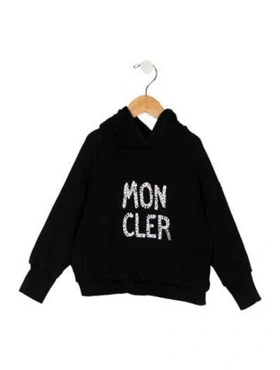 Pre-owned Moncler Babies' Boys Long Sleeve Logo Print Hoodie In Multi