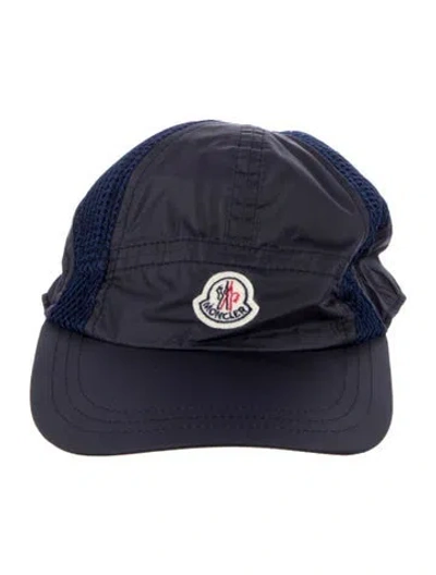 Pre-owned Moncler Babies' Boys' Mesh Baseball Cap In Blue
