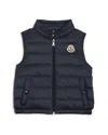 Moncler New Amaury Vest In Navy