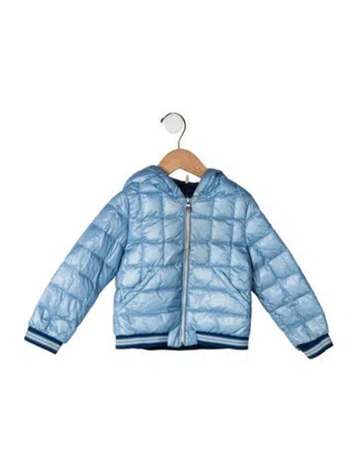 Pre-owned Moncler Babies' Boys' Puffer Jacket In Blue