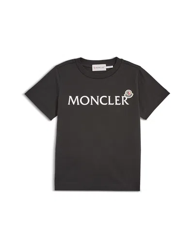 Moncler Boys' Short Sleeve Tee - Little Kid, Big Kid In Black