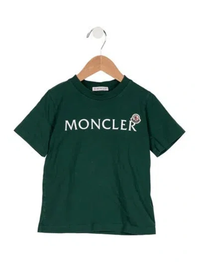 Pre-owned Moncler Babies' Boys' T-shirt In Green