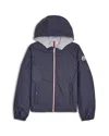 Moncler Boys' Urville Hooded Rain Jacket - Big Kid In Navy