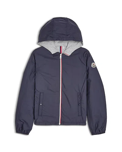 MONCLER BOYS' URVILLE HOODED RAIN JACKET - BIG KID
