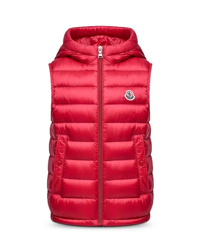 Moncler Boys' Uzay Vest - Little Kid, Big Kid In Red