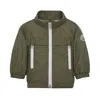 Moncler Boys Water-repellent Polyamide Jacket In Green