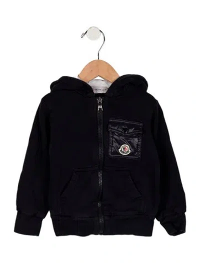 Pre-owned Moncler Babies' Boys' Zip Hoodie In Blue