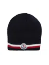 Moncler Tricolour Wool Beanie