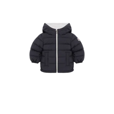 Moncler Kids' Brannock Hooded Down Jacket, Boys, Blue, Size: 6/9m In Black