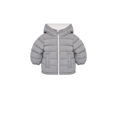 Moncler Kids' Brannock Hooded Down Jacket, Boys, Gray, Size: 6/9m