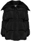 Moncler Down Hooded Puffer Jacket In Gray