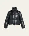 Moncler Breteuil Puffer Jacket In Black