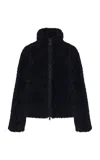 Moncler Bridoire Eco-shearling Jacket In Black
