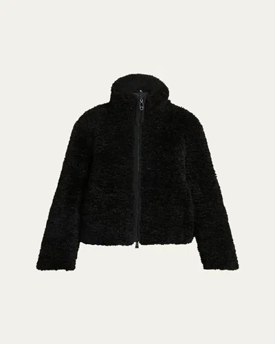 MONCLER BRIDOIRE TEDDY BOMBER JACKET