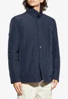 Moncler Brieuc Water-repellent Jacket In Blue